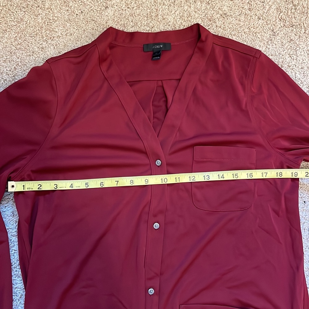 J.Crew Burgundy Dress - Picture 7 of 11